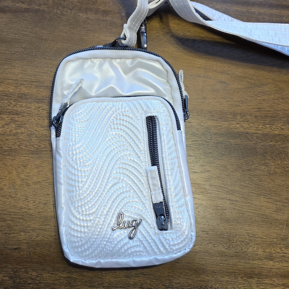 Lug Pitter Patter Small Crossbody Bag in Metallic